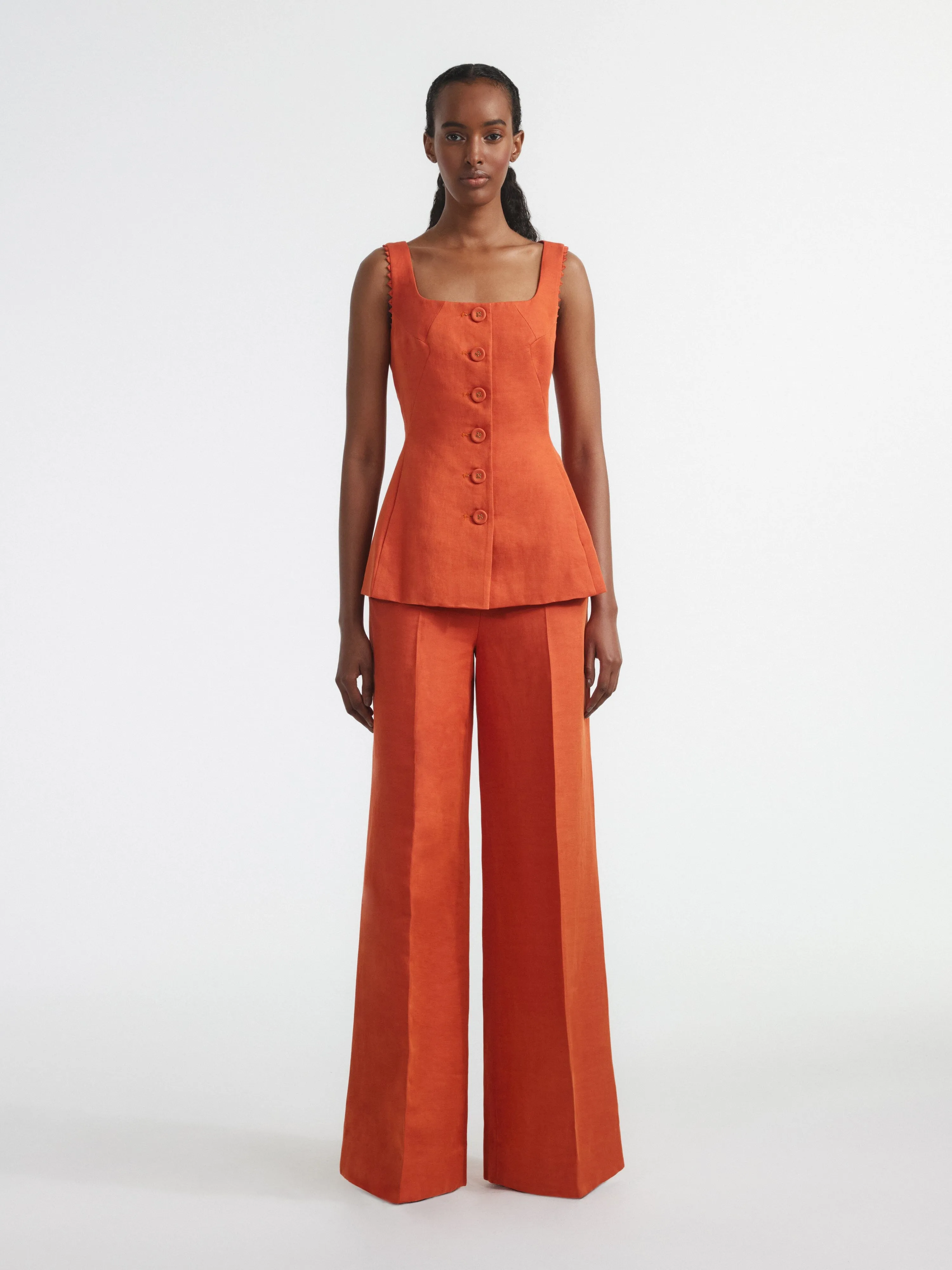 Walli Trouser in Terracotta