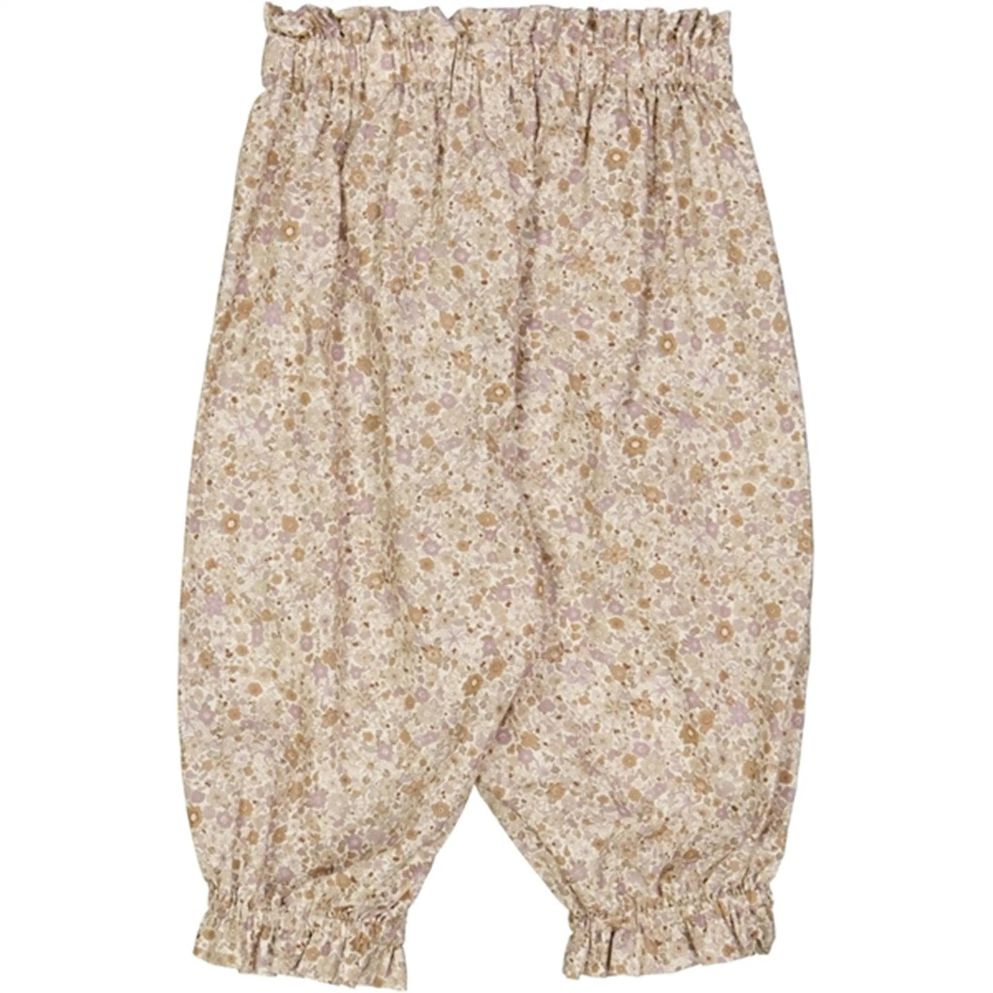 Wheat Soft Lilac Flowers Polly Pants