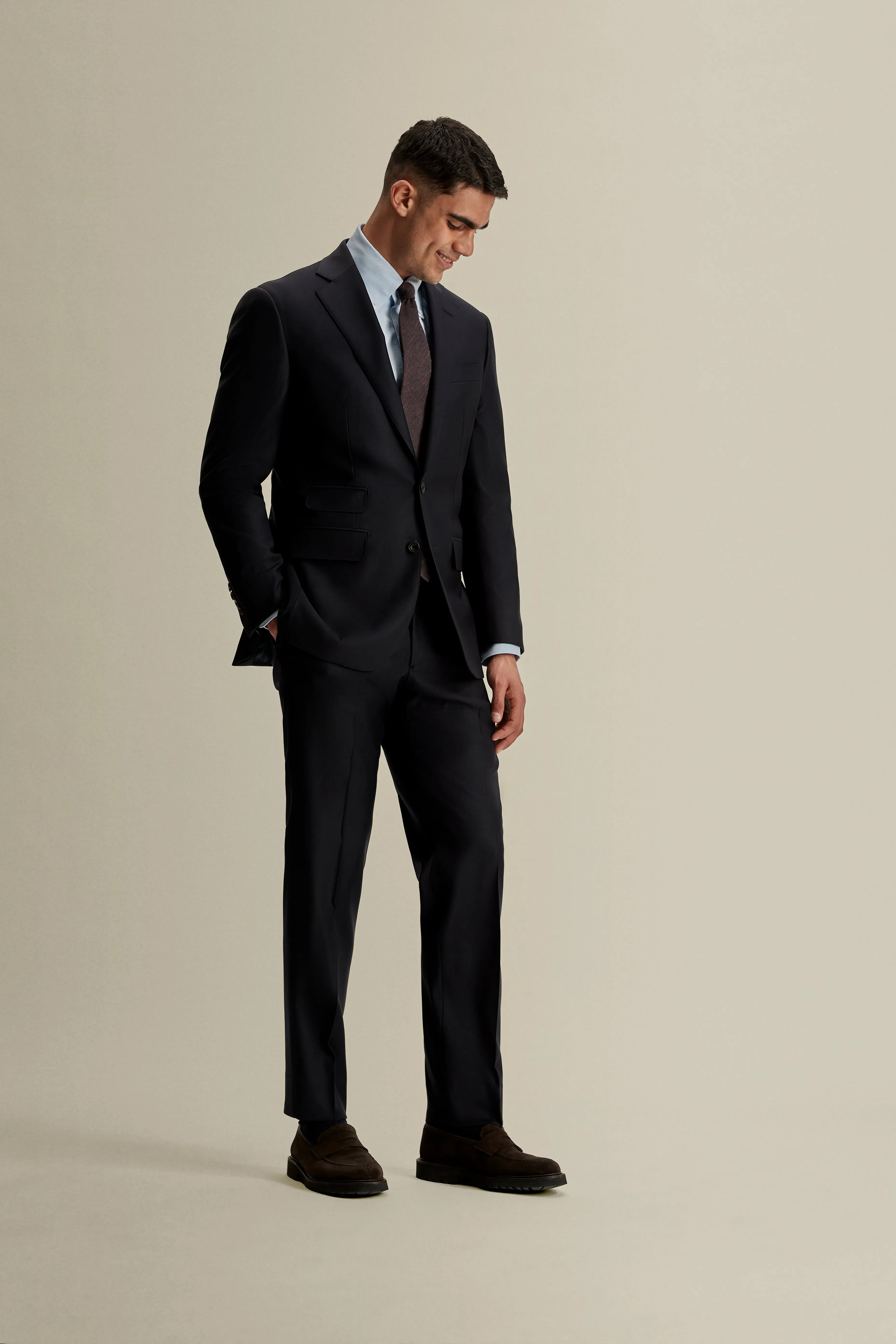 Wool Single Breasted Weighhouse Suit