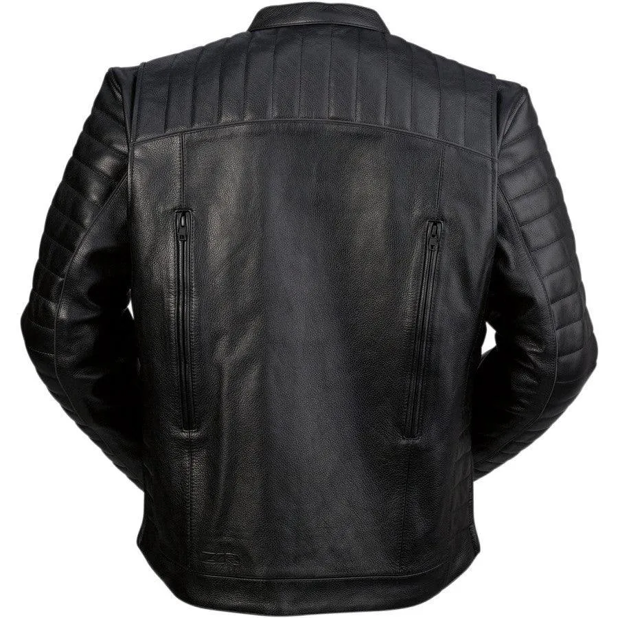 Z1R Artillery Leather Jacket - Black Size Small - OPEN BOX